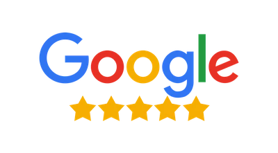 Google reviews, five stars