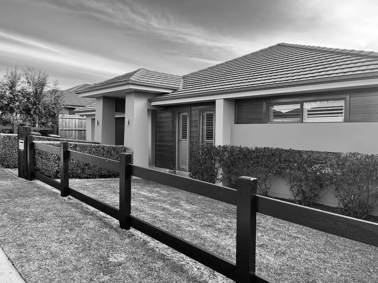 House exterior before the renovation